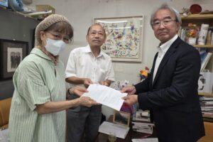 近藤昭一衆院議員に、石綿救済法改正を陳情