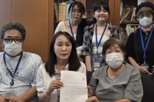いわきの被害者が、森まさこ参院議員に陳情